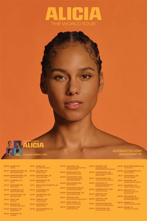 Alicia Keys Announces a World Tour and Seventh Album, 'Alicia' - ShowbizJunkies