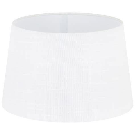 White Linen Textured Shade