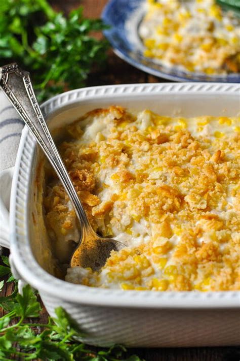 Amish Chicken And Corn Casserole | RecipeLion.com