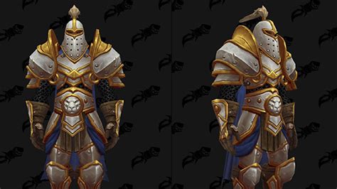 You’ll look majestic in the Alliance Plate set for Battle for Azeroth’s ...