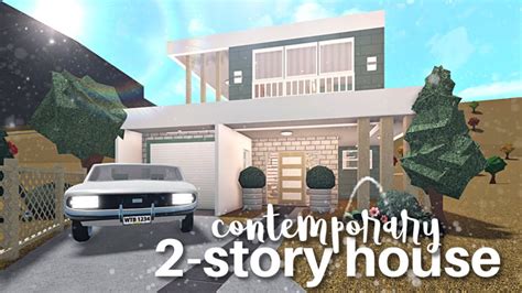 Two story house in bloxburg