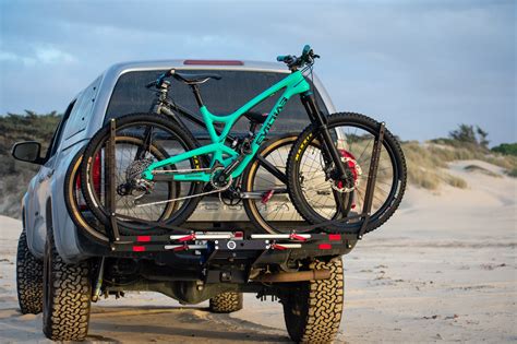 1UP USA Heavy Duty Review - Hitch Mounted Dual Bike Rack on Tacoma