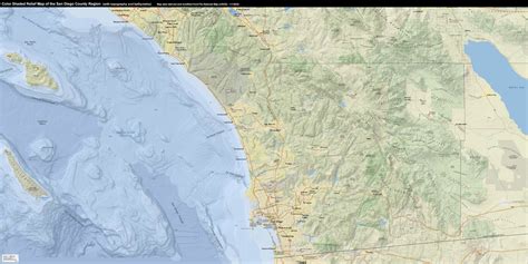 Geologic Map of Northern San Diego County