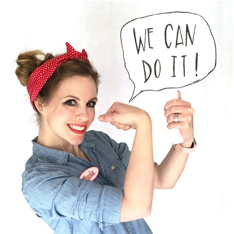 Last Minute DIY Halloween Costume | Rosie The Riveter | Blog