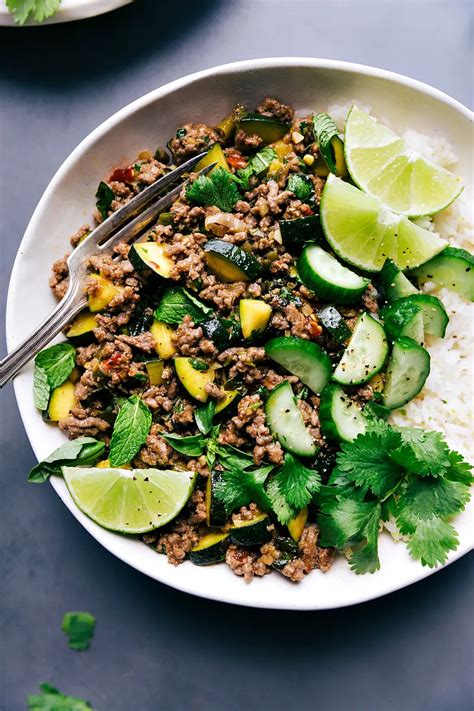 Beef Larb (in 30 minutes!) - Chelsea's Messy Apron