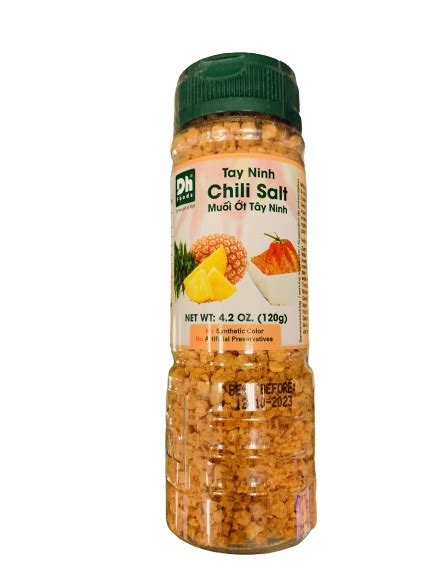 Dh Foods Chilli Salt/Muoi Ot Tay Ninh 120gr - EXP: 20/04/2024 - A Chau Market