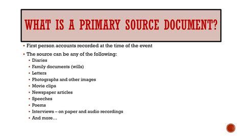 PPT - Primary source documents PowerPoint Presentation, free download - ID:2632830