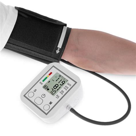 Digital automatic arm sphygmomanometer BP pulse meter electronic sphygmomanometer | Shopee ...