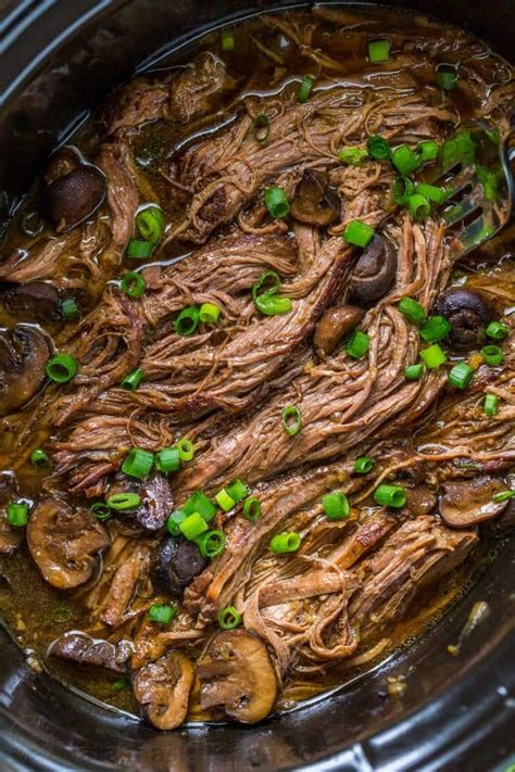 Slow Cooker Beef Brisket Recipe - NatashasKitchen.com