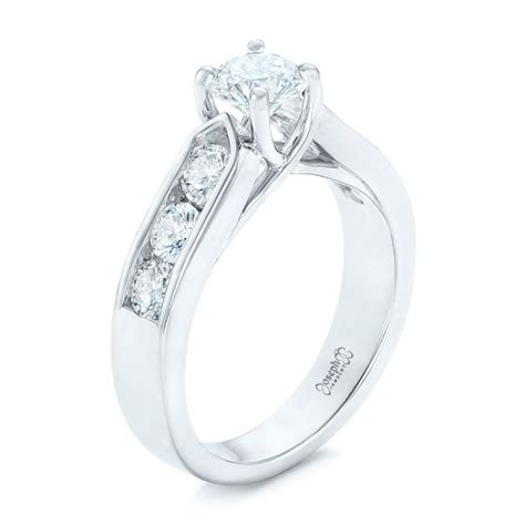 Custom Diamond Engagement Ring #102470 - Seattle Bellevue | Joseph Jewelry