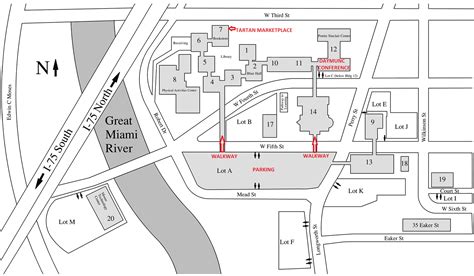 Sinclair Community College Campus Map - Sahara Map