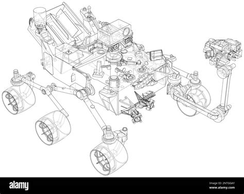 Mars Rover. 3d illustration Stock Photo - Alamy