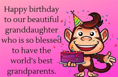 Happy Birthday Wishes for Granddaughter | The Quotely