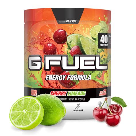 G FUEL Tub - "Slime-Ade" (Cherry Limeade)