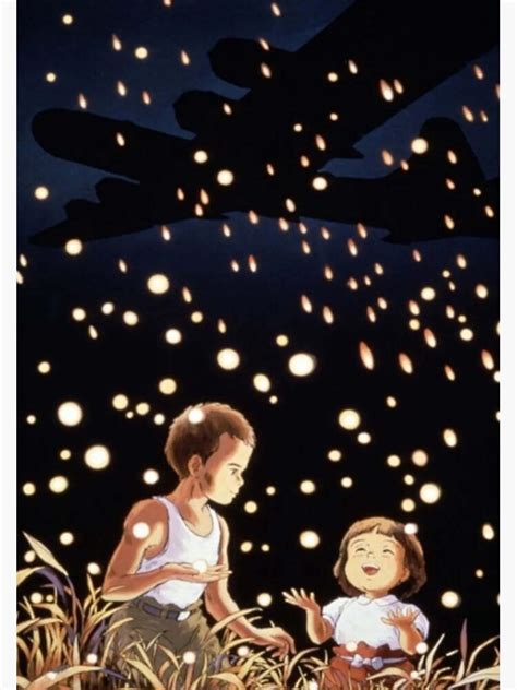 "Grave Of The Fireflies Movie Poster" Poster for Sale by krugermargaret | Redbubble