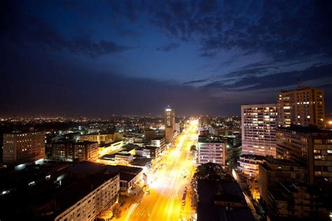 Night view in Kinshasa, DR Congo | Kinshasa, Dr congo, Congo