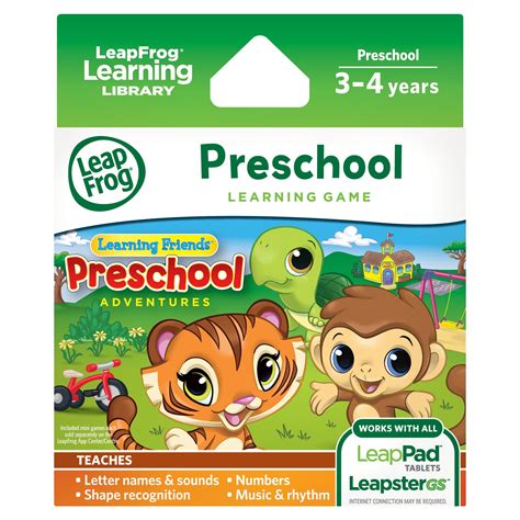 LeapFrog Learning Friends: Preschool Adventures Learning Game (for ...