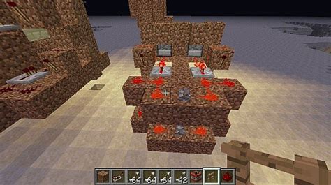 Basic Redstone Arrow Dispenser Minecraft Project