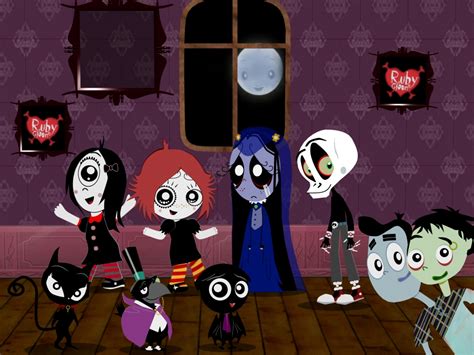 Ruby Gloom main characters by AlexStiff on DeviantArt