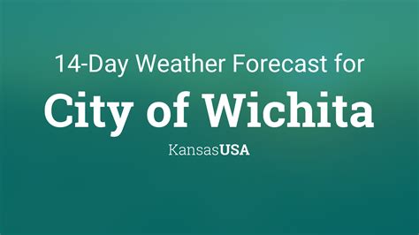 City of Wichita, Kansas, USA 14 day weather forecast