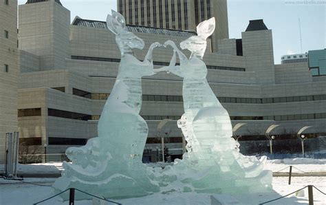 Mark Bellis: Winterlude 2001 Ice Sculptures