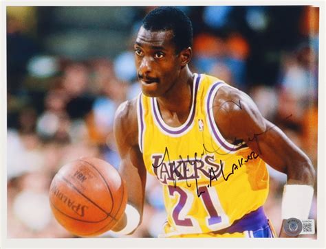 Michael Cooper Signed Lakers 8x10 Photo Inscribed "L.A Laker" (Beckett ...