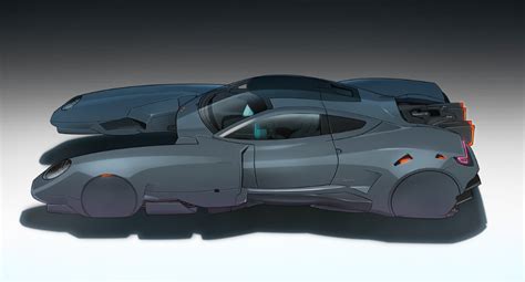 ArtStation - BLADE RUNNER x PORSCHE, walter kim | Futuristic cars, Blade runner, Concept car design