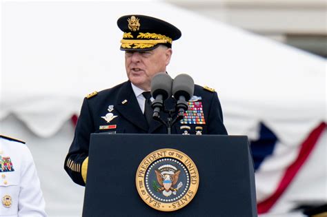 Outgoing Gen. Mark Milley takes parting shot at ‘wannabe dictator’ Trump at retirement ceremony