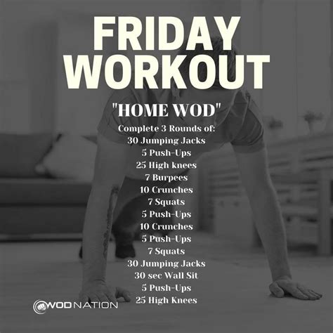 Pin by Scott on Workouts | Wod workout, Crossfit workouts at home, At home workouts