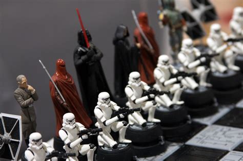 Star Wars Chess Set (Empire) | Comic-Con '08 in San Diego. | Flickr