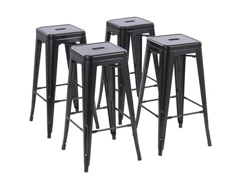 Sale > metal bar stools black > in stock