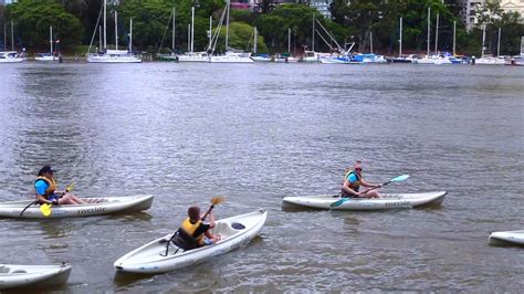 Kayaking the Brisbane River - YouTube