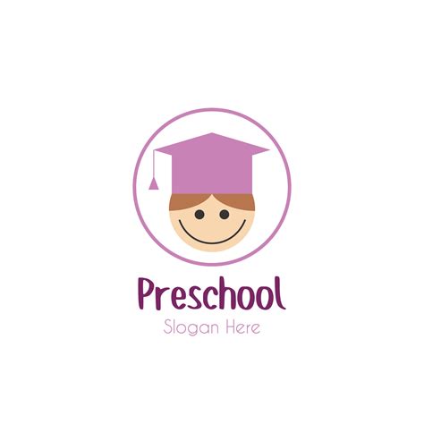 Preschool Logo Design Vector Illustration Design 22212573 Vector Art at ...