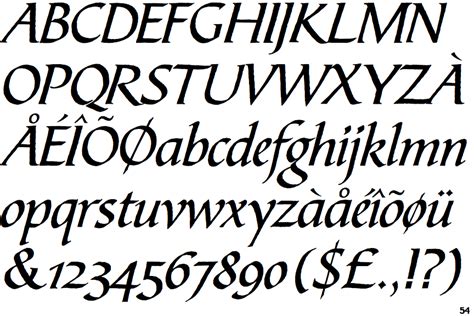 Fontscape Home > Handmade > Handwriting > Formal > Chancery Script