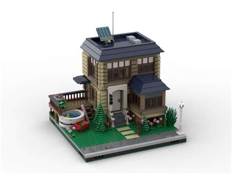 LEGO MOC Residential House by IBrickedItUp | Rebrickable - Build with LEGO