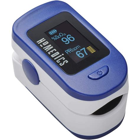 HoMedics Pulse Oximeter Blood Oxygen Saturation Monitor - Walmart.com - Walmart.com