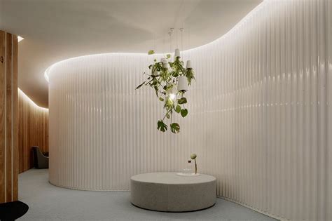 What is wellness in 2019? | IndesignLive | Clinic interior design, Curved walls, Healthcare design