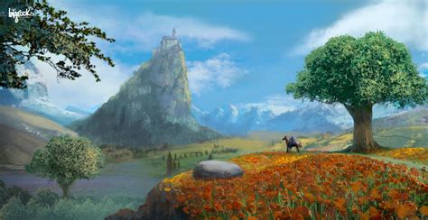 ArtStation - Medieval landscape