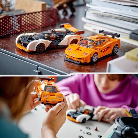 LEGO 76918 Speed Champions McLaren Solus GT & McLaren F1 LM Toy Cars | Smyths Toys UK