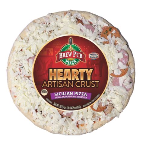 Brew Pub Hearty Artisan Crust Sicilian Pizza, 30.75 oz - QFC