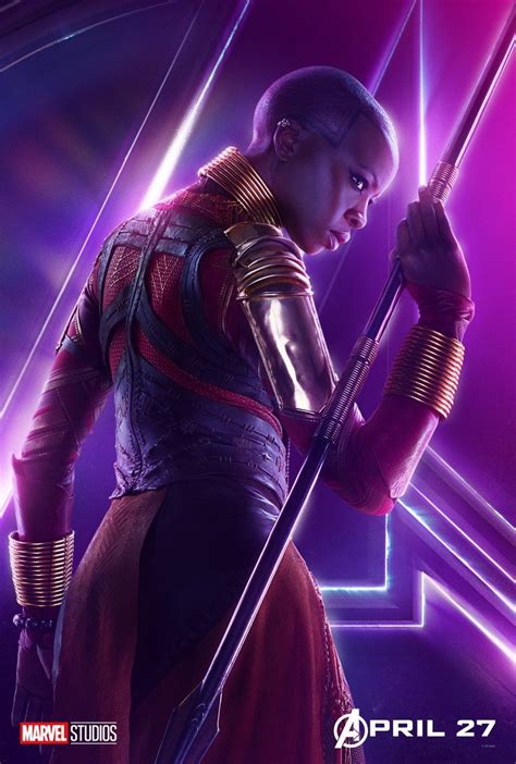 Marvel Avengers Okoye poster #infinitywar (com imagens) | Vingadores ...