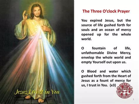 PPT - The Three O’clock Prayer PowerPoint Presentation, free download - ID:2781491