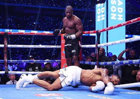 Anthony Joshua knocked out by Daniel Dubois after one-sided beatdown ...