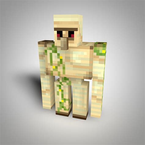 Minecraft Iron Golem Render by Danixoldier on DeviantArt