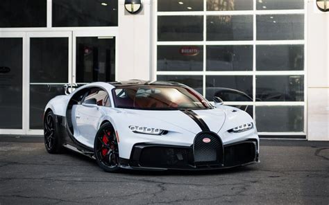 Download wallpapers Bugatti Chiron Pur Sport, hypercar, front view ...