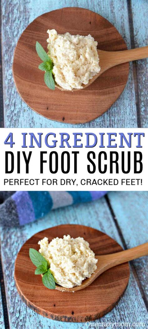 Homemade Foot Scrub - Refreshing DIY Foot Scrub