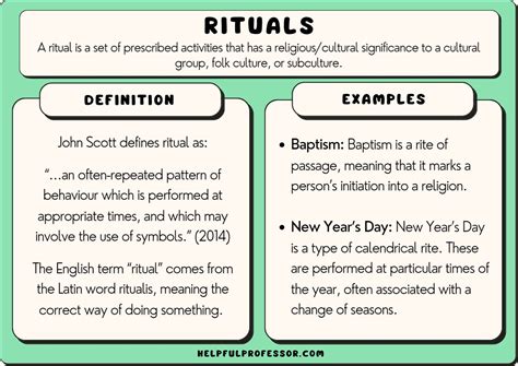 4 Types of Rituals (Magic, Religious, Substantive, Factitive) (2024)