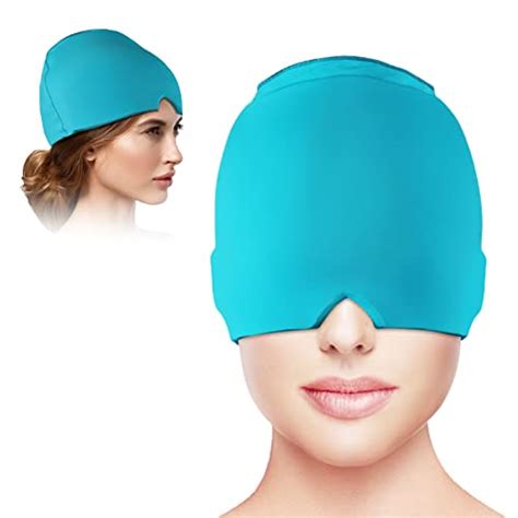 Headache Relief Hat, Ice Cap for Migraines Tension Sinus Headache ...