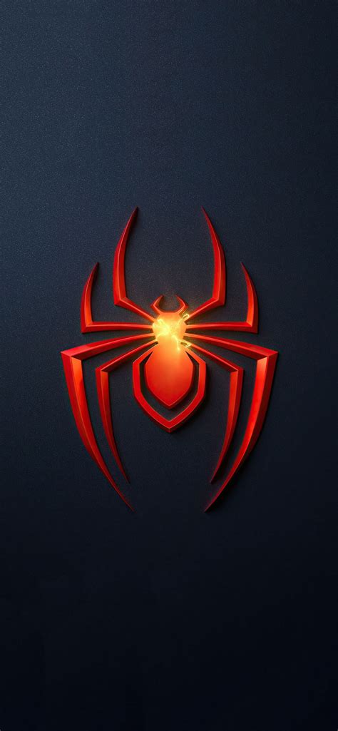 spider man miles morales ps5 game logo 4k iPhone 12 Wallpapers Free ...