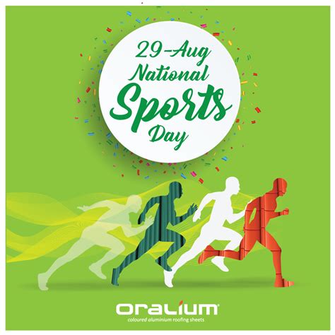 National Sports Day #NationalSportsDay #Oralium #Sports #SportsDay | National sports day, Sports ...